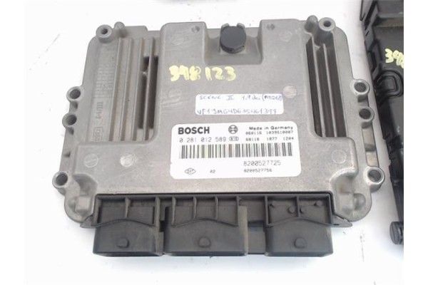 Recambio de centralita para renault scenic ii (jm) 1.9 dynamique referencia OEM IAM 0281012589 8200433197 