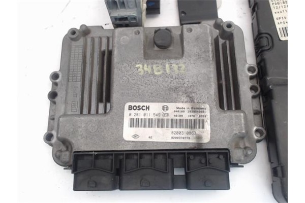 Recambio de centralita para renault megane ii berlina 5p 1.9 extreme referencia OEM IAM 0281011549 8200306434 