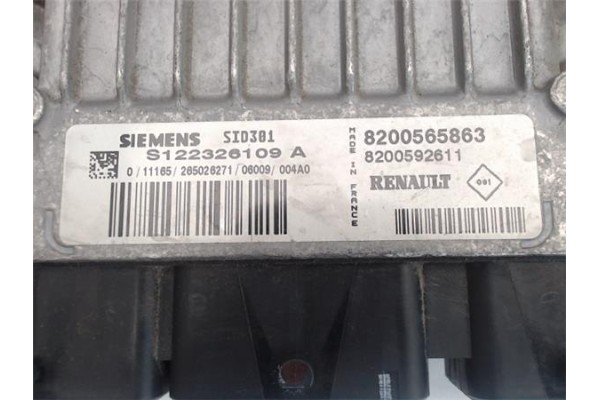 Recambio de centralita para renault megane ii berlina 5p 1.5 confort expression referencia OEM IAM 8200412548 820056863 