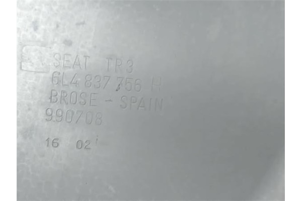 Recambio de elevalunas electrico delantero derecho para seat ibiza (6l1) 1.9 stella referencia OEM IAM 6L4839752AQ 6L4839756H 