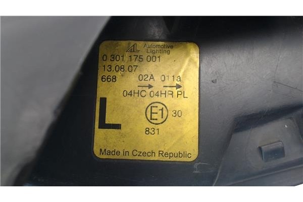 Recambio de faro delantero izquierdo para peugeot 406 berlina (s1/s2) referencia OEM IAM 6204N0  