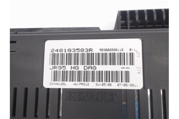 Recambio de cuadro completo para renault scenic iii (jz) referencia OEM IAM 248103583R  