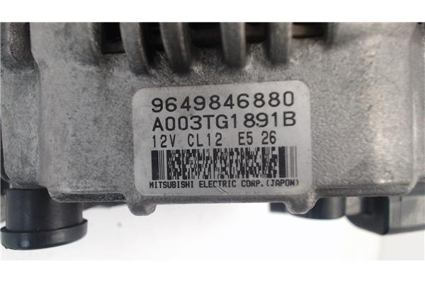 Recambio de alternador para peugeot 307 (3a/c) 2.0 16v referencia OEM IAM 9649846880 A003TG1891B 