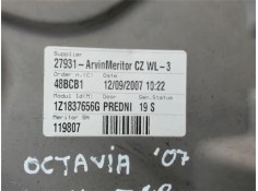 Recambio de elevalunas electrico delantero derecho para skoda octavia berlina (1z3) referencia OEM IAM 1Z1837656  