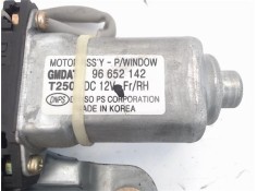 Recambio de mecanismo elevalunas delantero derecho para chevrolet aveo berlina referencia OEM IAM   