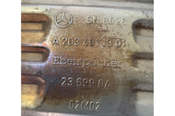 Recambio de silenciador trasero para mercedes-benz clase c (bm 203) sportcoupe 2.0 c 180 (203.735) referencia OEM IAM A203491130