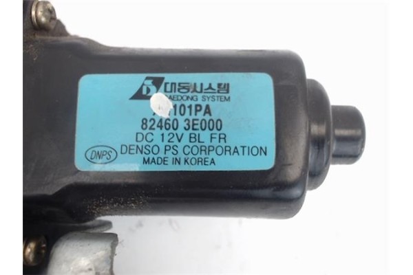 Recambio de mecanismo elevalunas delantero derecho para kia sorento (bl) referencia OEM IAM 824603E000  