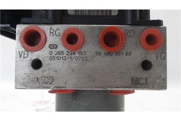 Recambio de nucleo abs para peugeot 307 (3a/c) 2.0 16v referencia OEM IAM 0265234152 9649988180 