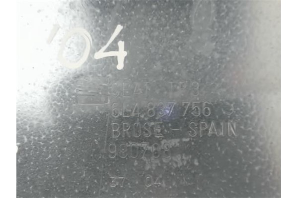 Recambio de elevalunas electrico delantero derecho para seat ibiza (6l1) referencia OEM IAM 6L4837756  