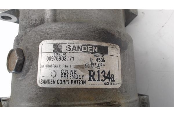 Recambio de compresor aire acond. para nissan patrol (k/w260) 2.8 d referencia OEM IAM 00975903771 R134A 