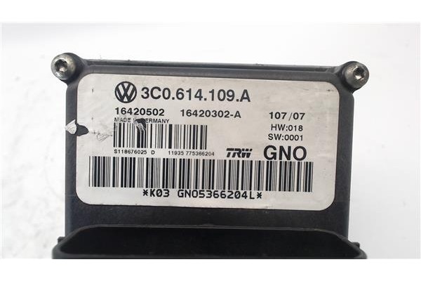 Recambio de nucleo abs para volkswagen passat berlina (3c2) 2.0 tdi referencia OEM IAM 3c0614109a  