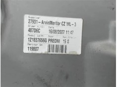 Recambio de elevalunas electrico delantero derecho para skoda octavia berlina (1z3) referencia OEM IAM 1Z1837656  