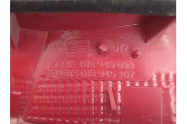 Recambio de piloto porton trasero izquierdo para seat ibiza berlina (6j5) 1.6 tdi referencia OEM IAM 618945107  