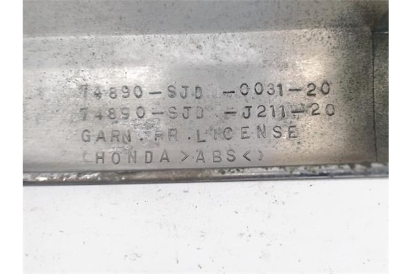 Recambio de moldura porton trasero para honda fr-v (be) 2.0 comfort referencia OEM IAM 74890SJD003120  