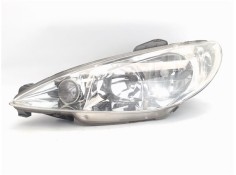 Recambio de faro delantero izquierdo para peugeot 206 1.4 i referencia OEM IAM 9628666880 6204S9 