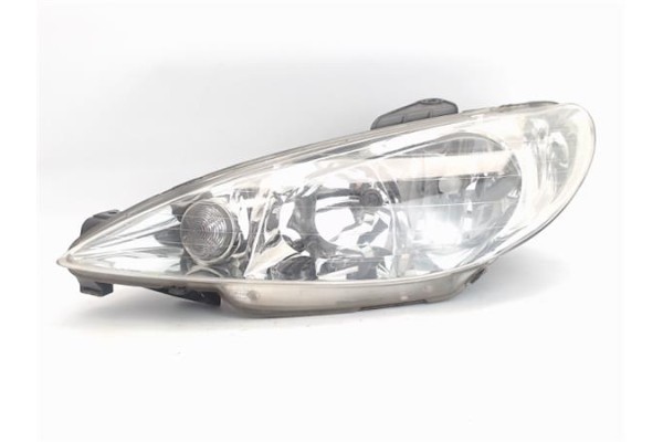 Recambio de faro delantero izquierdo para peugeot 206 1.4 i referencia OEM IAM 9628666880 6204S9 