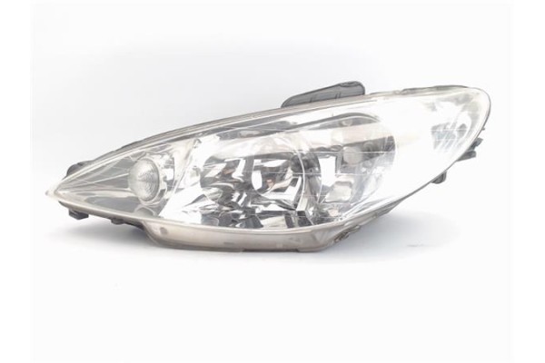 Recambio de faro delantero izquierdo para peugeot 206 1.4 i referencia OEM IAM 9628666880 6204S9 