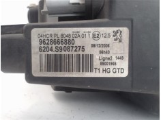 Recambio de faro delantero izquierdo para peugeot 206 1.4 i referencia OEM IAM 9628666880 6204S9 
