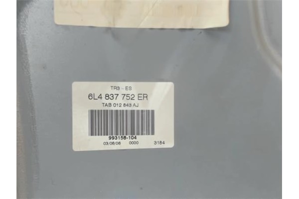 Recambio de elevalunas electrico delantero derecho para seat ibiza (6l1) referencia OEM IAM 6L4837752ER  