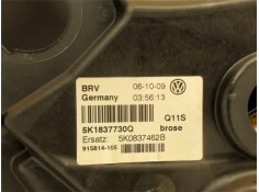 Recambio de elevalunas electrico delantero derecho para volkswagen golf vi (5k1) referencia OEM IAM 5K1837730Q  