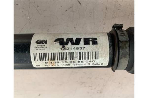 Recambio de palier delantero derecho para mercedes-benz clase c (bm 202) familiar 2.5 250 t turbodiesel (202.188) referencia OEM
