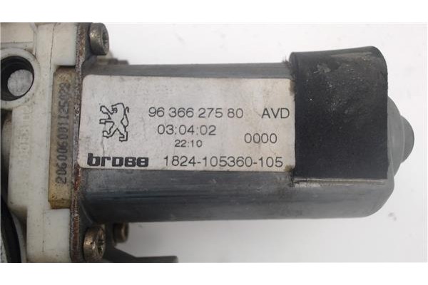 Recambio de mecanismo elevalunas delantero derecho para peugeot 206 cc cabrio-coupé referencia OEM IAM 9222F7  