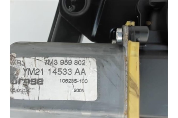 Recambio de mecanismo elevalunas delantero derecho para seat alhambra (7v9) referencia OEM IAM 7M3959802  