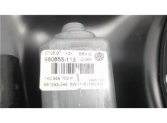 Recambio de mecanismo elevalunas trasero izquierdo para volkswagen passat berlina (3c2) 2.0 tdi referencia OEM IAM 980855113  