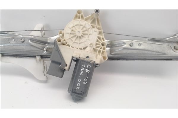 Recambio de elevalunas electrico trasero derecho para citroen c5 berlina referencia OEM IAM   