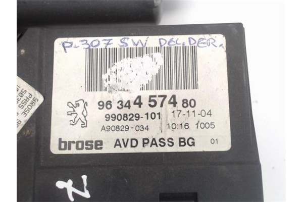 Recambio de motor elevalunas delantero derecho para peugeot 307 break / sw (s1) referencia OEM IAM (9634457480) (990183-200) 