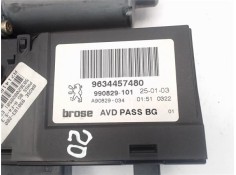 Recambio de motor elevalunas delantero derecho para peugeot 307 berlina (s2) referencia OEM IAM (9634457480) (990183-200) 