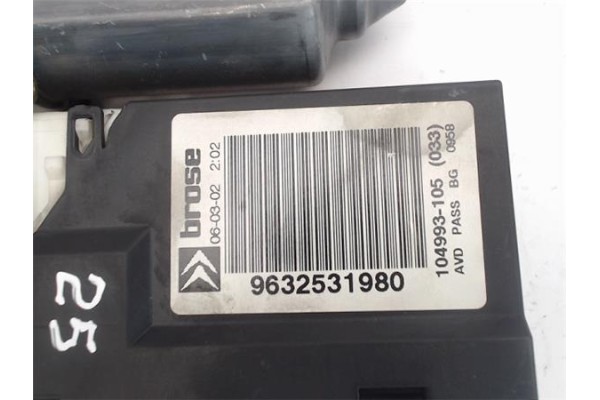 Recambio de motor elevalunas delantero derecho para citroen c5 berlina referencia OEM IAM 9221P7 37551 