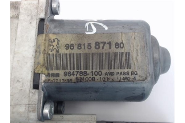 Recambio de motor elevalunas delantero derecho para peugeot 307 (s1) referencia OEM IAM (9681587180) (965496-100)  