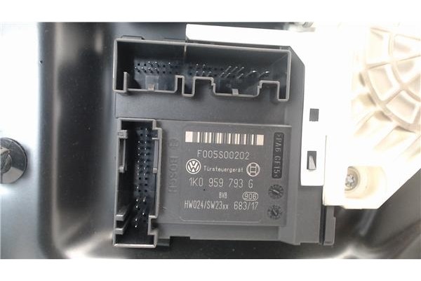 Recambio de elevalunas electrico delantero izquierdo para volkswagen passat berlina (3c2) 2.0 tdi 16v referencia OEM IAM 1K09597