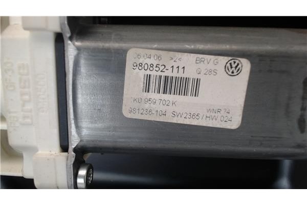 Recambio de elevalunas electrico delantero derecho para volkswagen passat berlina (3c2) 2.0 tdi 16v referencia OEM IAM 1K0959792