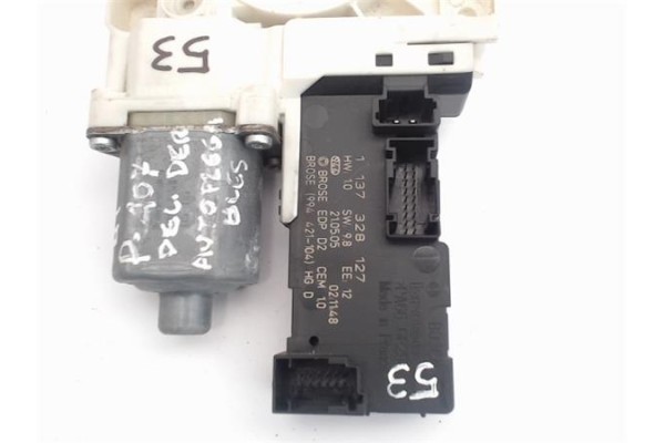 Recambio de motor elevalunas delantero derecho para peugeot 407 referencia OEM IAM (1137328127) (994421-104) 