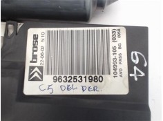 Recambio de motor elevalunas delantero derecho para citroen c5 berlina referencia OEM IAM (9632531980) (990184-200)  