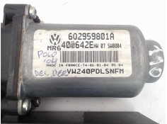 Recambio de motor elevalunas delantero derecho para volkswagen polo iv (9n1) referencia OEM IAM (6Q2959801A) (8104K4) 6Q2959801A