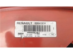 Recambio de piloto trasero izquierdo para renault megane ii berlina 5p referencia OEM IAM 8200413214 89038181 