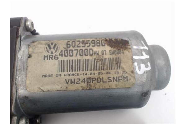 Recambio de motor elevalunas delantero derecho para volkswagen polo iv (9n1) referencia OEM IAM (6Q2959801A) (8104K4) (400700D) 