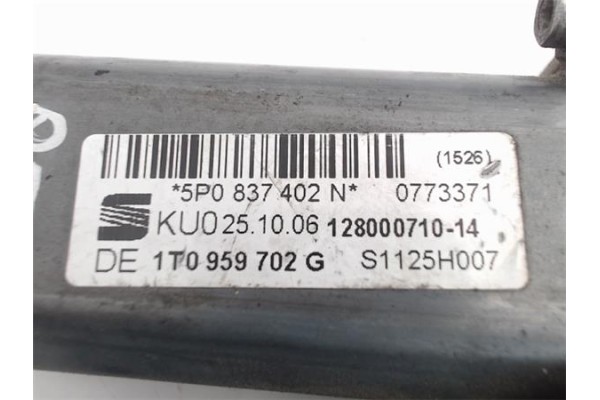 Recambio de motor elevalunas delantero derecho para volkswagen golf v (1k1) referencia OEM IAM (1T0959702G) (1K0959792M) (5P0837
