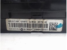 Recambio de mandos climatizador para peugeot 3008 1.6 hdi referencia OEM IAM 96738322xt 400017008 