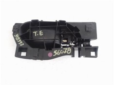 Recambio de manilla int. puerta trasero izquierda para peugeot 3008 1.6 hdi referencia OEM IAM 9683446177 9683446877 