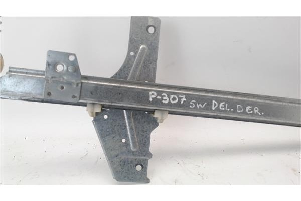 Recambio de mecanismo elevalunas delantero derecho para peugeot 307 break / sw (s1) referencia OEM IAM 9222K0  