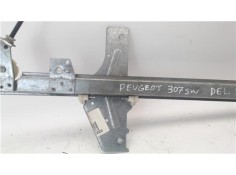 Recambio de mecanismo elevalunas delantero derecho para peugeot 307 break / sw (s1) referencia OEM IAM 9634456880  