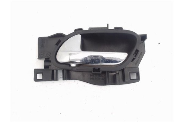 Recambio de manilla int. puerta delantero izquierda para peugeot 3008 1.6 hdi referencia OEM IAM 9683446177  