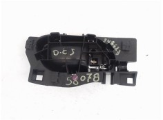 Recambio de manilla int. puerta delantero izquierda para peugeot 3008 1.6 hdi referencia OEM IAM 9683446177  