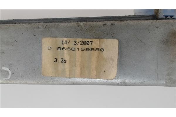 Recambio de mecanismo elevalunas delantero derecho para citroen c2 referencia OEM IAM 348650 9660159880 
