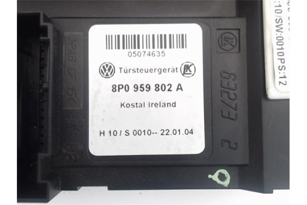 Recambio de motor elevalunas delantero derecho para audi a3 (8p1) 2.0 tdi 16v referencia OEM IAM 8P0959802  