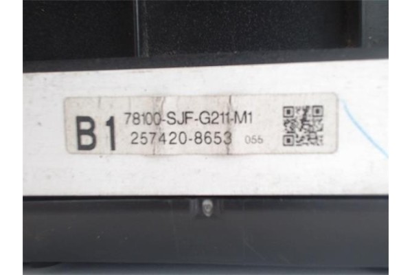 Recambio de cuadro completo para honda fr-v (be) 2.0 comfort referencia OEM IAM 78100SJFG211M1 2574208653 